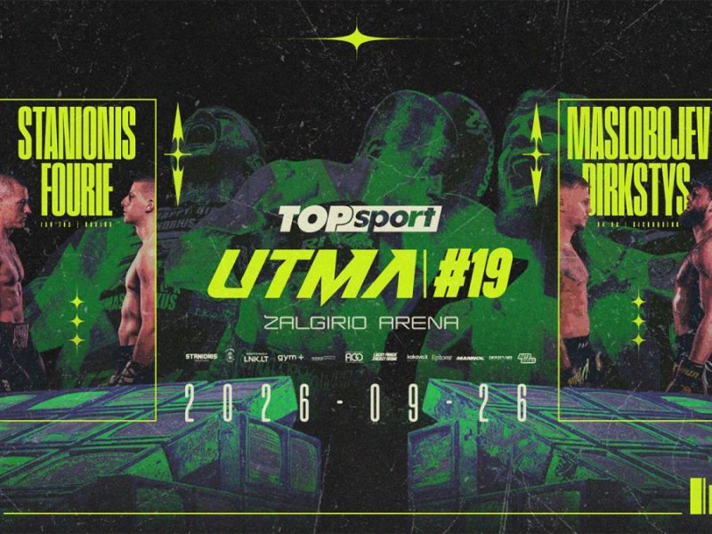 🥊 UTMA #19 turnyras tiesiogiai – Didžiausia Kovinio Sporto Akistata Lietuvoje
